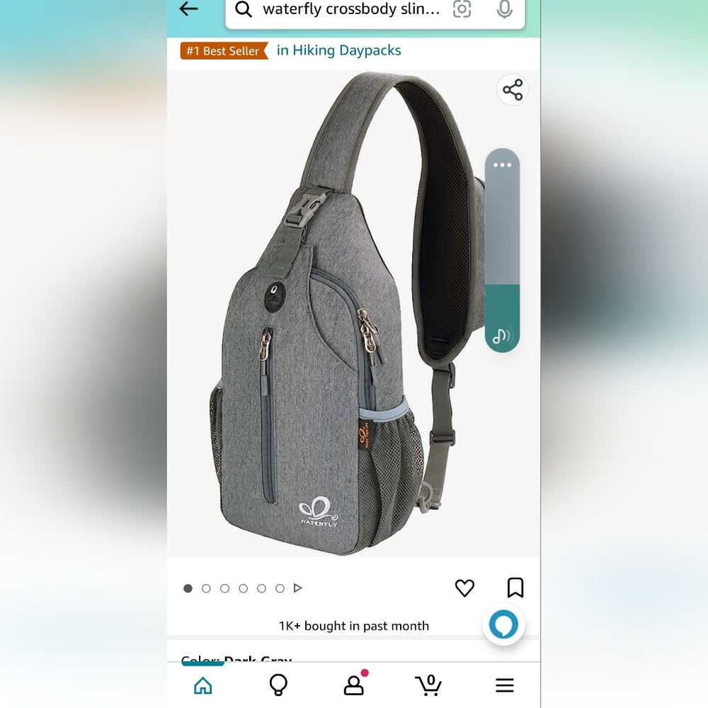 Waterfly Cross Body Bag